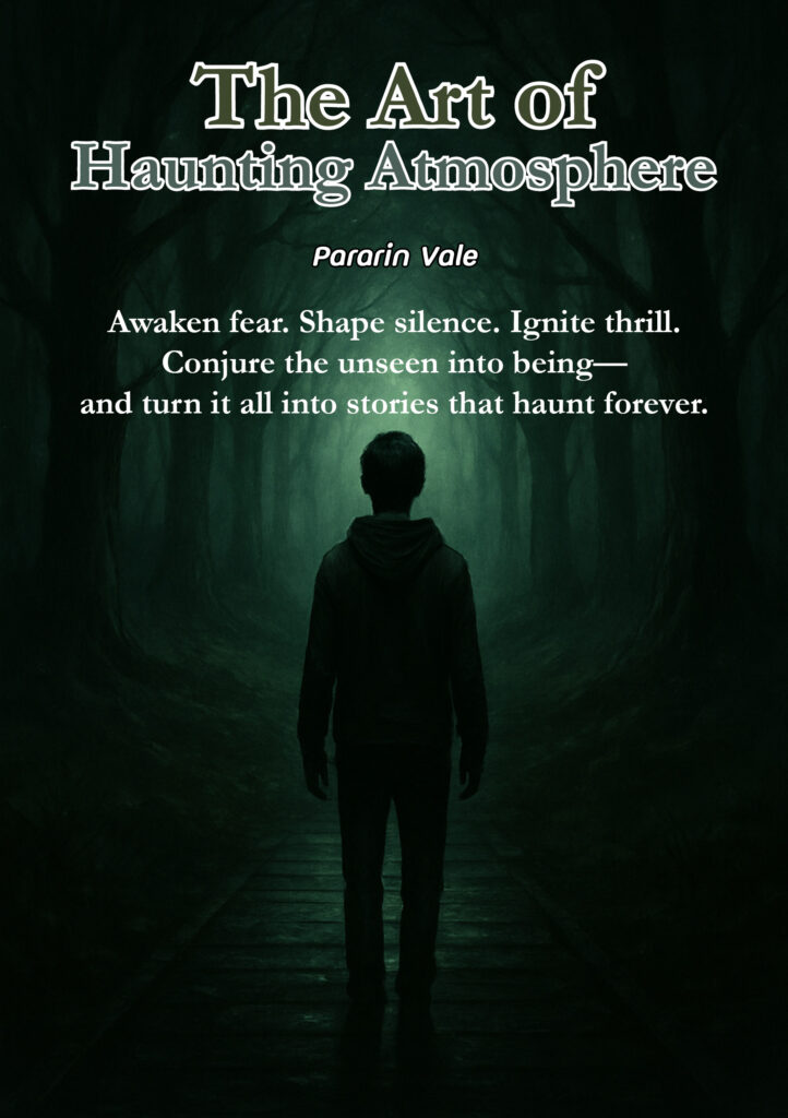 "The Art of Haunting Atmosphere" Pararin Publishing – สำนักพิมพ์ที่สร้างสรรค์หนังสือให้กำลังใจและพัฒนาตัวเอง จากการเรียนรู้สิ่งที่เคยพลาด
